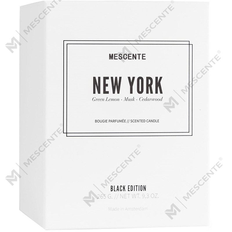 M&Scent Engros Luksus Private Label Sort Personlig Logo Duftlys