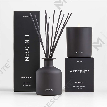 M&Scent engros luksus private label sojavoks duftlys med æske