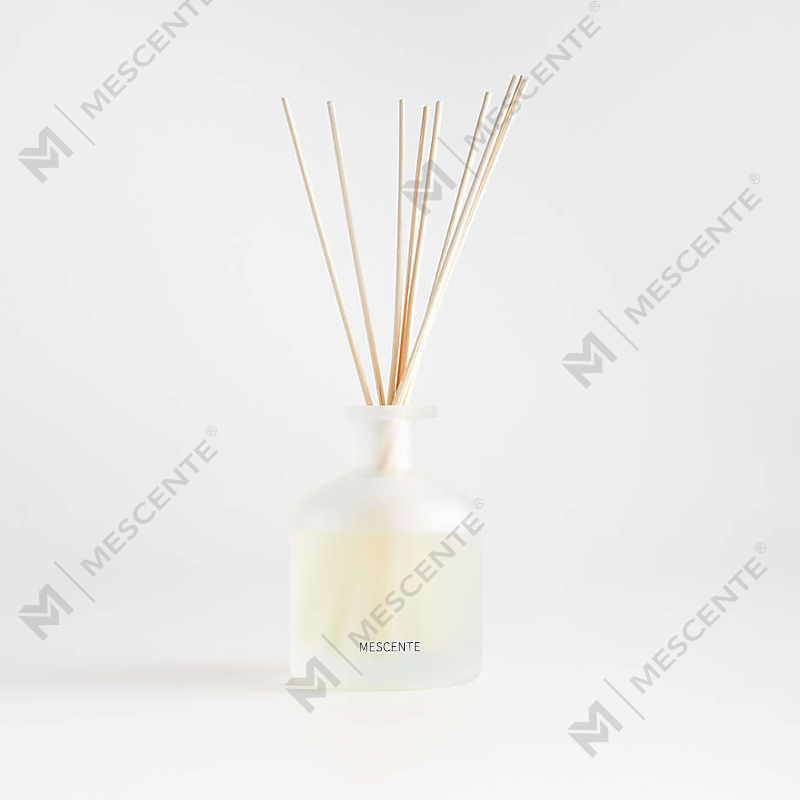 M&Scent luksus private label lilla farve aroma reed diffuser gavesæt med æske
