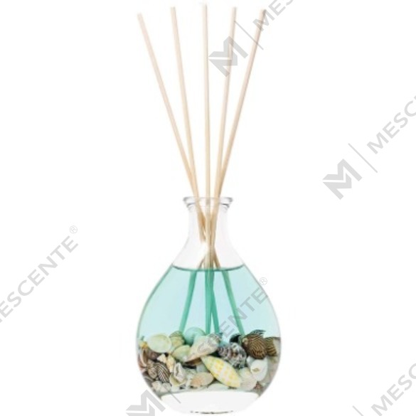 M&Scent engros luksus private label glasflaske rattan stick reed diffuser sæt med prop