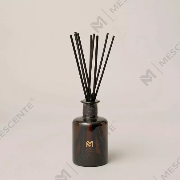 M&Scent engros luksus 500ml sort flaske diffusor Reed duft reed diffuser med gaveæske