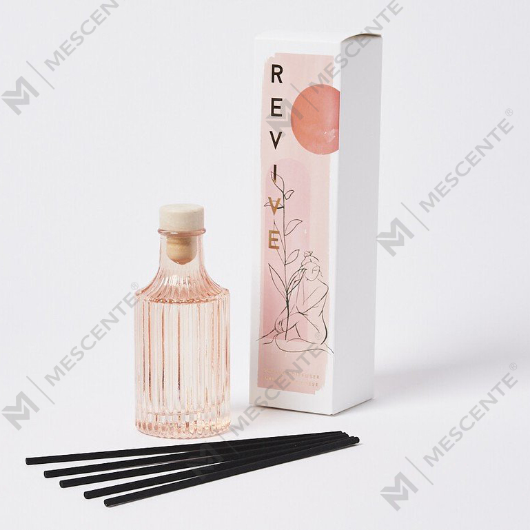 M&Scent Custom 100 ml 200 ml glasflaske Tatakan Untuk Flower Reed Diffuser