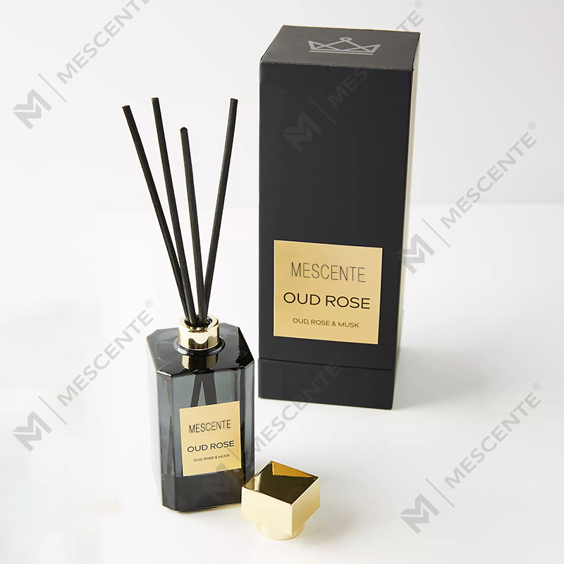 Travertin Dekorative Store Flasker Porcelæn Hvid Label Thailand Duft Reed Diffusers Beholder